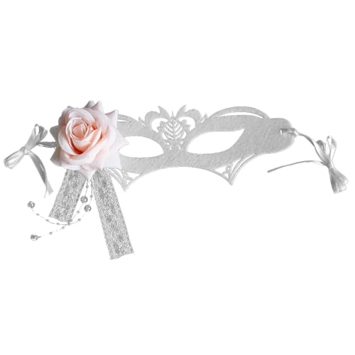 MLWSKERTY Masquerade Eyemask Für Frauen Carnivals Dinner Party Proms Hochzeit Masquerade Cosplay Kostümzubehör Für Hochzeit von MLWSKERTY