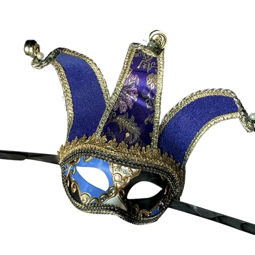 MLWSKERTY Masquerade Eyemask Für Frauen Männer Maskerade Halbe Gesichtsabdeckung Kostüme Reichwesen Für Carnivals Proms Halloween Eyemask von MLWSKERTY