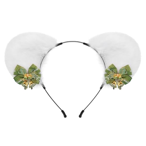 MLWSKERTY Mistelzweig Weihnachten Kopfbedeckung Stirnband Foto Requisiten Party Cosplay Kostüme Tanzen Party Glitzer Stirnband Weihnachten von MLWSKERTY