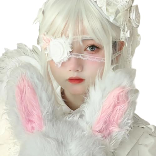 MLWSKERTY Vintage Lace Eye Maske Frauen Maskeraden Augenmaske Bequeme Kleidung Für Halloween Maskerades Cosplay Rollenspiele Event von MLWSKERTY