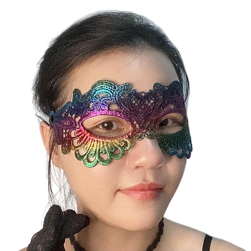 Spitze Maskerade Maske Lace Eye Maske Blindbund Venezianer Halbgesicht Party Cosplay Für Frauen Mädchen Venezianer Spitze Maskerade Maske Lace Eye Maske Blindbund Venezianer Halbgesicht Party Cosplay Für Frauen Mädchen Venezianer von MLWSKERTY