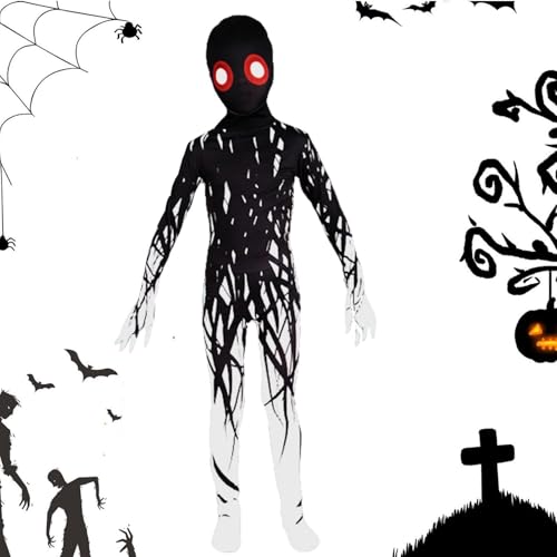 MLqkpwy Halloween-Kostüme für, Horror-Kostüm, atmungsaktive Halloween-Kostüme für | Vielseitige weiche Partykostüme, Gothic-Kostüm für Partys von MLqkpwy