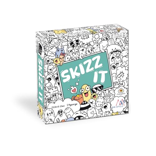 MM-SPIELE, Skizz It – Rasantes Zeichenspiel, Witziges Partyspiel mit hoher Interaktion, kinderleichter Einstieg, Für 3–6 Spieler ab 8 Jahren MM-SPIELE, Skizz It – Rasantes Zeichenspiel, Witziges Partyspiel mit hoher Interaktion, kinderleichter Einstieg, Für 3–6 Spieler ab 8 Jahren von MM Spiele