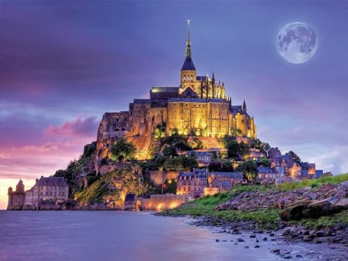 Schloss bei Nacht – 7000-teiliges Holzpuzzle – schwieriges Puzzle-Sammelspiel für Erwachsene Schloss bei Nacht – 7000-teiliges Holzpuzzle – schwieriges Puzzle-Sammelspiel für Erwachsene von MMACPUZZLE