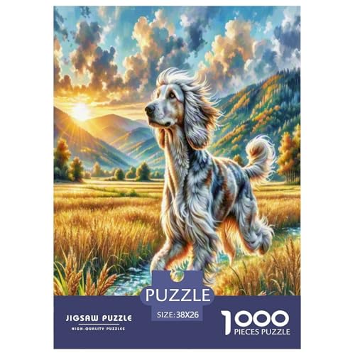 Afghanischer Hund 1000 Teile Tierhund Puzzles Premium Quality Familienspiel - Home Room Decoration Für Erwachsene Und Kinder Ab 12 Jahren Buntes Spielzeug 38x26cm/1000pcs Afghanischer Hund 1000 Teile Tierhund Puzzles Premium Quality Familienspiel - Home Room Decoration Für Erwachsene Und Kinder Ab 12 Jahren Buntes Spielzeug 38x26cm/1000pcs von MMDASBVPE