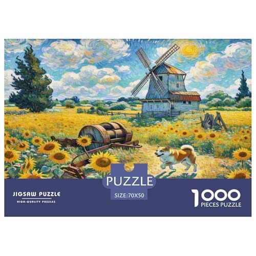 Akita Hund 1000 Teile Tierhund Puzzles Premium Quality Pädagogisch - Home Room Decoration Für Erwachsene Und Kinder Ab 12 Jahren Buntes Spielzeug 70x50cm/1000pcs Akita Hund 1000 Teile Tierhund Puzzles Premium Quality Pädagogisch - Home Room Decoration Für Erwachsene Und Kinder Ab 12 Jahren Buntes Spielzeug 70x50cm/1000pcs von MMDASBVPE