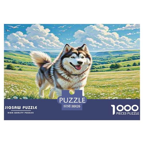 Alaska 1000 Teile Tierhund Puzzles Premium Quality Familienspiel - Home Room Decoration Für Erwachsene Und Kinder Ab 12 Jahren Buntes Spielzeug 38x26cm/1000pcs Alaska 1000 Teile Tierhund Puzzles Premium Quality Familienspiel - Home Room Decoration Für Erwachsene Und Kinder Ab 12 Jahren Buntes Spielzeug 38x26cm/1000pcs von MMDASBVPE