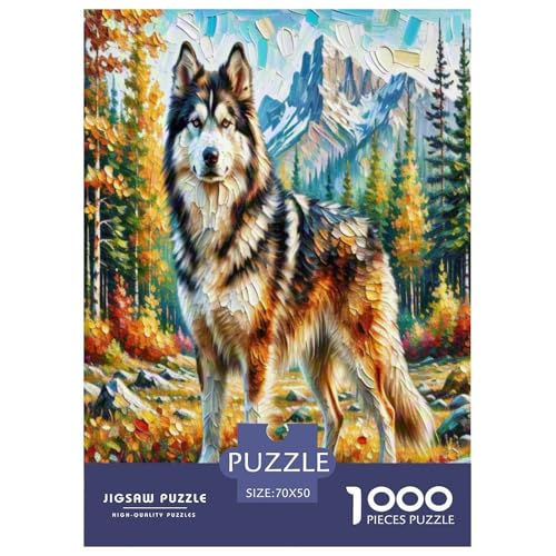 Amerikanischer Eskimo Hund 1000 Teile Tierhund Puzzles Premium Quality Familienspiel - Home Room Decoration Unterhaltung Für Erwachsene Und Kinder Buntes Spielzeug 70x50cm/1000pcs Amerikanischer Eskimo Hund 1000 Teile Tierhund Puzzles Premium Quality Familienspiel - Home Room Decoration Unterhaltung Für Erwachsene Und Kinder Buntes Spielzeug 70x50cm/1000pcs von MMDASBVPE