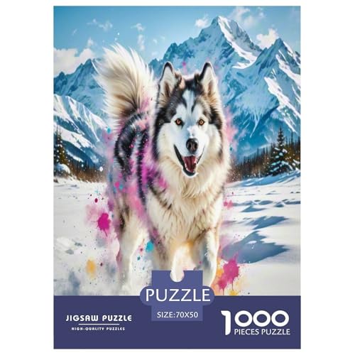 Amerikanischer Eskimo Hund 1000 Teile Tierhund Puzzles Premium Quality Pädagogisch - Home Room Decoration Für Erwachsene Und Kinder Ab 12 Jahren Buntes Spielzeug 70x50cm/1000pcs Amerikanischer Eskimo Hund 1000 Teile Tierhund Puzzles Premium Quality Pädagogisch - Home Room Decoration Für Erwachsene Und Kinder Ab 12 Jahren Buntes Spielzeug 70x50cm/1000pcs von MMDASBVPE