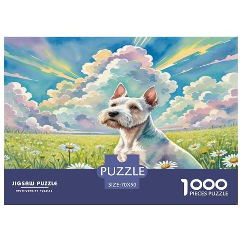 Amerikanischer Staffordshire Terrier 1000 Teile Tierhund Puzzles Premium Quality Familienspiel - Home Room Decoration Unterhaltung Für Erwachsene Und Kinder Geschenk Für Von 12 Jahren 70x50cm/1000pcs Amerikanischer Staffordshire Terrier 1000 Teile Tierhund Puzzles Premium Quality Familienspiel - Home Room Decoration Unterhaltung Für Erwachsene Und Kinder Geschenk Für Von 12 Jahren 70x50cm/1000pcs von MMDASBVPE