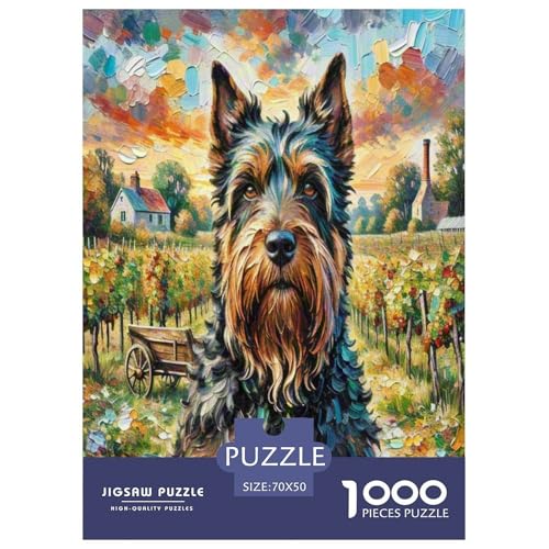 Amerikanischer Staffordshire Terrier 1000 Teile Tierhund Puzzles Premium Quality Pädagogisch - Home Room Decoration Für Erwachsene Und Kinder Ab 12 Jahren Buntes Spielzeug 70x50cm/1000pcs Amerikanischer Staffordshire Terrier 1000 Teile Tierhund Puzzles Premium Quality Pädagogisch - Home Room Decoration Für Erwachsene Und Kinder Ab 12 Jahren Buntes Spielzeug 70x50cm/1000pcs von MMDASBVPE