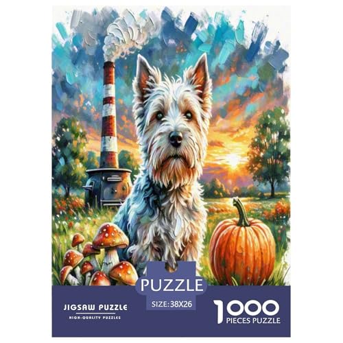 Amerikanischer Staffordshire Terrier 1000-teiliges Tierhund Puzzles Premium Quality Familienspiel - Für Erwachsene Und Kinder Ab 12 Jahren Geschenk Für Von 12 Jahren 38x26cm/1000pcs Amerikanischer Staffordshire Terrier 1000-teiliges Tierhund Puzzles Premium Quality Familienspiel - Für Erwachsene Und Kinder Ab 12 Jahren Geschenk Für Von 12 Jahren 38x26cm/1000pcs von MMDASBVPE