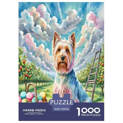 Amerikanischer Staffordshire Terrier 1000-teiliges Tierhund Puzzles Premium Quality Familienspiel - Für Erwachsene Und Kinder Ab 12 Jahren Geschenk Für Von 12 Jahren 70x50cm/1000pcs Amerikanischer Staffordshire Terrier 1000-teiliges Tierhund Puzzles Premium Quality Familienspiel - Für Erwachsene Und Kinder Ab 12 Jahren Geschenk Für Von 12 Jahren 70x50cm/1000pcs von MMDASBVPE