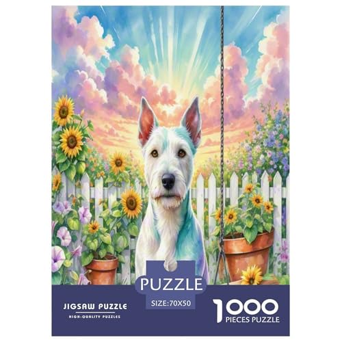 Amerikanischer Staffordshire Terrier 1000-teiliges Tierhund Puzzles Premium Quality Pädagogisch - Home Room Decoration Erwachsene Und Kinder Wertvoll Geschenk Für 70x50cm/1000pcs Amerikanischer Staffordshire Terrier 1000-teiliges Tierhund Puzzles Premium Quality Pädagogisch - Home Room Decoration Erwachsene Und Kinder Wertvoll Geschenk Für 70x50cm/1000pcs von MMDASBVPE