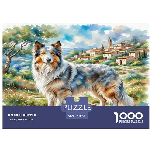 Anatolischer Hirte 1000 Teile Tierhund Puzzles Premium Quality Familienspiel - Home Room Decoration Für Erwachsene Und Kinder Ab 12 Jahren Buntes Spielzeug 70x50cm/1000pcs Anatolischer Hirte 1000 Teile Tierhund Puzzles Premium Quality Familienspiel - Home Room Decoration Für Erwachsene Und Kinder Ab 12 Jahren Buntes Spielzeug 70x50cm/1000pcs von MMDASBVPE