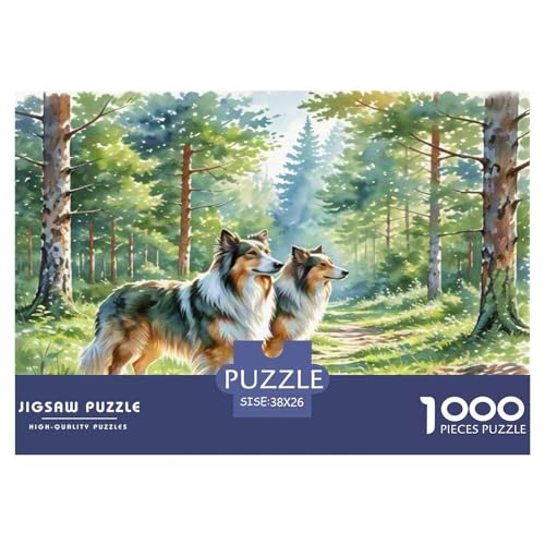 Anatolischer Hirte 1000 Teile Tierhund Puzzles Premium Quality Familienspiel - Home Room Decoration Für Erwachsene Und Kinder Ab 12 Jahren Wertvoll Geschenk Für 38x26cm/1000pcs von MMDASBVPE