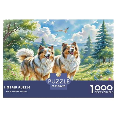 Anatolischer Hirte 1000 Teile Tierhund Puzzles Premium Quality Familienspiel - Home Room Decoration Für Erwachsene Und Kinder Ab 12 Jahren Wertvoll Geschenk Für 38x26cm/1000pcs von MMDASBVPE