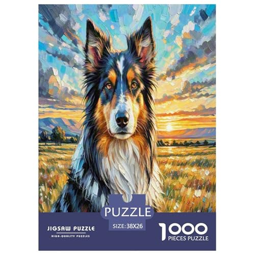 Anatolischer Hirte 1000 Teile Tierhund Puzzles Premium Quality Pädagogisch - Home Room Decoration Für Erwachsene, Familien Passen Buntes Spielzeug 38x26cm/1000pcs von MMDASBVPE