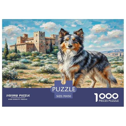Anatolischer Hirte 1000 Teile Tierhund Puzzles Premium Quality Pädagogisch - Home Room Decoration Für Erwachsene, Familien Passen Wertvoll Geschenk Für Kinder 70x50cm/1000pcs Anatolischer Hirte 1000 Teile Tierhund Puzzles Premium Quality Pädagogisch - Home Room Decoration Für Erwachsene, Familien Passen Wertvoll Geschenk Für Kinder 70x50cm/1000pcs von MMDASBVPE