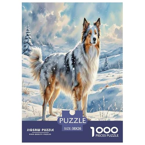 Anatolischer Hirte 1000 Teile Tierhund Puzzles Premium Quality Pädagogisch - Home Room Decoration Für Erwachsene Und Kinder Ab 12 Jahren Geschenk Für Von 12 Jahren 38x26cm/1000pcs von MMDASBVPE