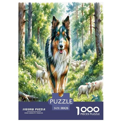 Anatolischer Hirte 1000 Teile Tierhund Puzzles Premium Quality Pädagogisch - Home Room Decoration Für Erwachsene Und Kinder Ab 12 Jahren Wertvoll Geschenk Für 38x26cm/1000pcs Anatolischer Hirte 1000 Teile Tierhund Puzzles Premium Quality Pädagogisch - Home Room Decoration Für Erwachsene Und Kinder Ab 12 Jahren Wertvoll Geschenk Für 38x26cm/1000pcs von MMDASBVPE