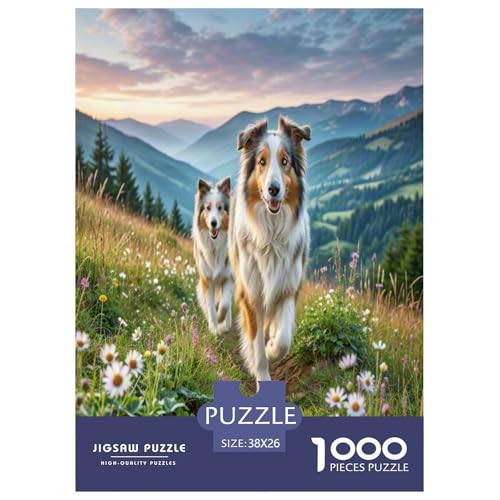 Anatolischer Hirte 1000 Teile Tierhund Puzzles Premium Quality Pädagogisch - Home Room Decoration Für Erwachsene Und Kinder Ab 12 Jahren Wertvoll Geschenk Für 38x26cm/1000pcs von MMDASBVPE