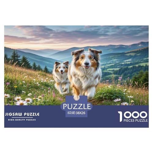 Anatolischer Hirte 1000 Teile Tierhund Puzzles Premium Quality Pädagogisch - Home Room Decoration Unterhaltung Für Erwachsene Und Kinder Geschenk Für Von 12 Jahren 38x26cm/1000pcs von MMDASBVPE