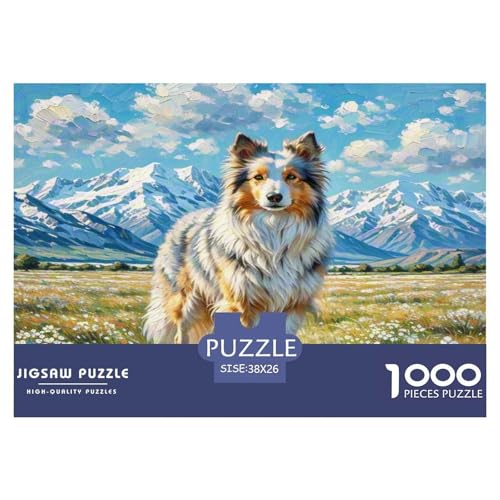 Anatolischer Hirte 1000-teiliges Tierhund Puzzles Premium Quality Pädagogisch - Home Room Decoration Unterhaltung Für Erwachsene Und Kinder Geschenk Für Von 12 Jahren 38x26cm/1000pcs von MMDASBVPE