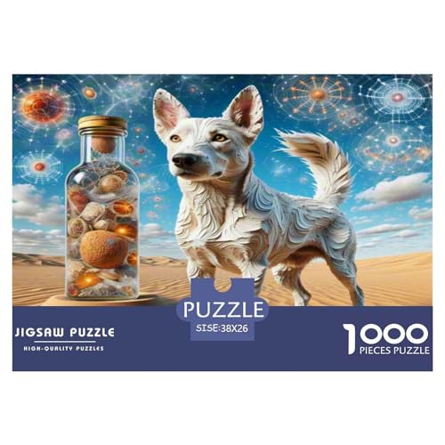 Australischer Rindhund 1000 Teile Tierhund Puzzles Premium Quality Familienspiel - Home Room Decoration Für Erwachsene, Familien Passen Buntes Spielzeug 38x26cm/1000pcs Australischer Rindhund 1000 Teile Tierhund Puzzles Premium Quality Familienspiel - Home Room Decoration Für Erwachsene, Familien Passen Buntes Spielzeug 38x26cm/1000pcs von MMDASBVPE