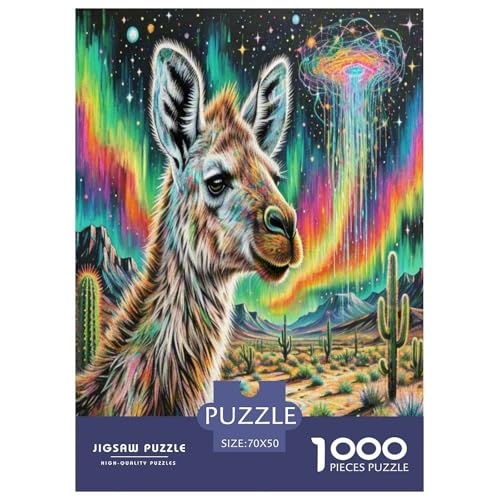 Australischer Rindhund 1000 Teile Tierhund Puzzles Premium Quality Pädagogisch - Home Room Decoration Erwachsene Und Kinder Buntes Spielzeug 70x50cm/1000pcs von MMDASBVPE