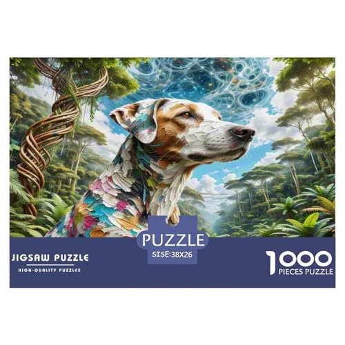 Australischer Rindhund 1000-teiliges Tierhund Puzzles Premium Quality Pädagogisch - Home Room Decoration Für Erwachsene Und Kinder Ab 12 Jahren Buntes Spielzeug 38x26cm/1000pcs Australischer Rindhund 1000-teiliges Tierhund Puzzles Premium Quality Pädagogisch - Home Room Decoration Für Erwachsene Und Kinder Ab 12 Jahren Buntes Spielzeug 38x26cm/1000pcs von MMDASBVPE