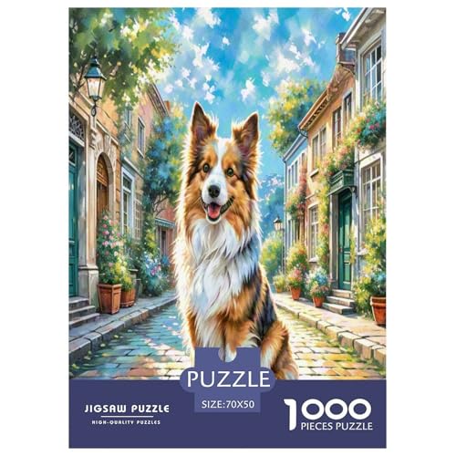 Australischer Terrier 1000 Teile Tierhund Puzzles Premium Quality Familienspiel - Home Room Decoration Für Erwachsene, Familien Passen Buntes Spielzeug 70x50cm/1000pcs Australischer Terrier 1000 Teile Tierhund Puzzles Premium Quality Familienspiel - Home Room Decoration Für Erwachsene, Familien Passen Buntes Spielzeug 70x50cm/1000pcs von MMDASBVPE