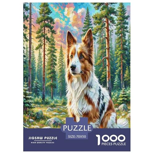 Australischer Terrier 1000 Teile Tierhund Puzzles Premium Quality Familienspiel - Home Room Decoration Unterhaltung Für Erwachsene Und Kinder Wertvoll Geschenk Für 70x50cm/1000pcs Australischer Terrier 1000 Teile Tierhund Puzzles Premium Quality Familienspiel - Home Room Decoration Unterhaltung Für Erwachsene Und Kinder Wertvoll Geschenk Für 70x50cm/1000pcs von MMDASBVPE