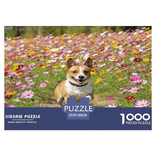 Australischer Terrier 1000 Teile Tierhund Puzzles Premium Quality Pädagogisch - Home Room Decoration Erwachsene Und Kinder Buntes Spielzeug 38x26cm/1000pcs von MMDASBVPE