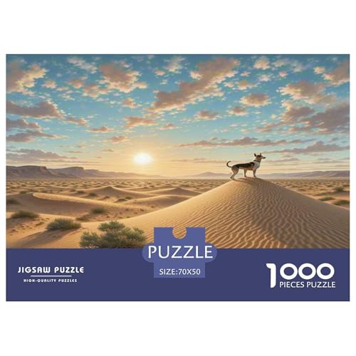 Australischer Terrier 1000 Teile Tierhund Puzzles Premium Quality Pädagogisch - Home Room Decoration Für Erwachsene Und Kinder Ab 12 Jahren Wertvoll Geschenk Für 70x50cm/1000pcs Australischer Terrier 1000 Teile Tierhund Puzzles Premium Quality Pädagogisch - Home Room Decoration Für Erwachsene Und Kinder Ab 12 Jahren Wertvoll Geschenk Für 70x50cm/1000pcs von MMDASBVPE