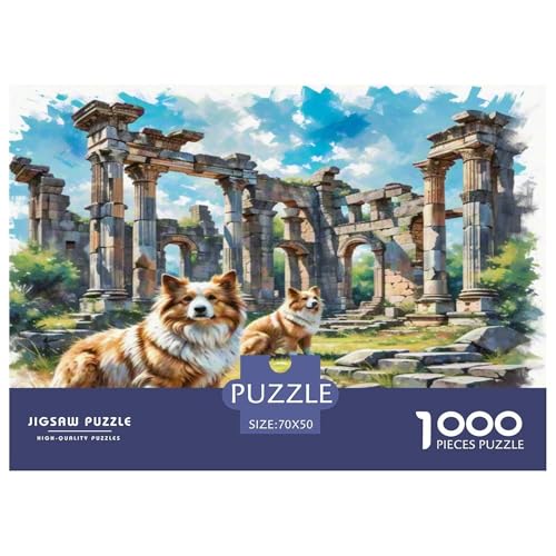 Australischer Terrier 1000-teiliges Tierhund Puzzles Premium Quality Familienspiel - Home Room Decoration Für Erwachsene Und Kinder Ab 12 Jahren Geschenk Für Von 12 Jahren 70x50cm/1000pcs Australischer Terrier 1000-teiliges Tierhund Puzzles Premium Quality Familienspiel - Home Room Decoration Für Erwachsene Und Kinder Ab 12 Jahren Geschenk Für Von 12 Jahren 70x50cm/1000pcs von MMDASBVPE