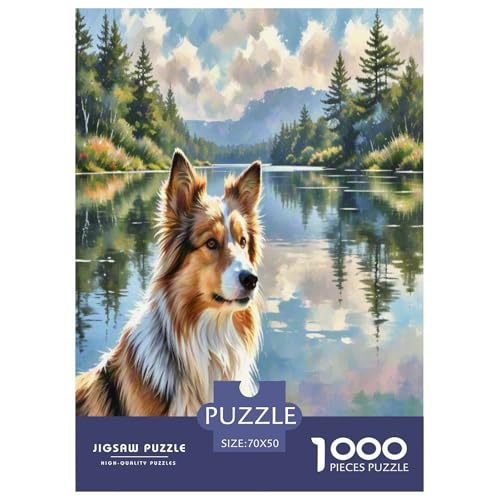 Australischer Terrier 1000-teiliges Tierhund Puzzles Premium Quality Familienspiel - Home Room Decoration Unterhaltung Für Erwachsene Und Kinder Buntes Spielzeug 70x50cm/1000pcs Australischer Terrier 1000-teiliges Tierhund Puzzles Premium Quality Familienspiel - Home Room Decoration Unterhaltung Für Erwachsene Und Kinder Buntes Spielzeug 70x50cm/1000pcs von MMDASBVPE
