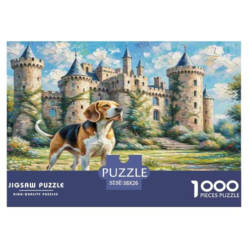 Beagle 1000 Teile Tierhund Puzzles Premium Quality Familienspiel - Home Room Decoration Für Erwachsene Und Kinder Ab 12 Jahren Buntes Spielzeug 38x26cm/1000pcs Beagle 1000 Teile Tierhund Puzzles Premium Quality Familienspiel - Home Room Decoration Für Erwachsene Und Kinder Ab 12 Jahren Buntes Spielzeug 38x26cm/1000pcs von MMDASBVPE