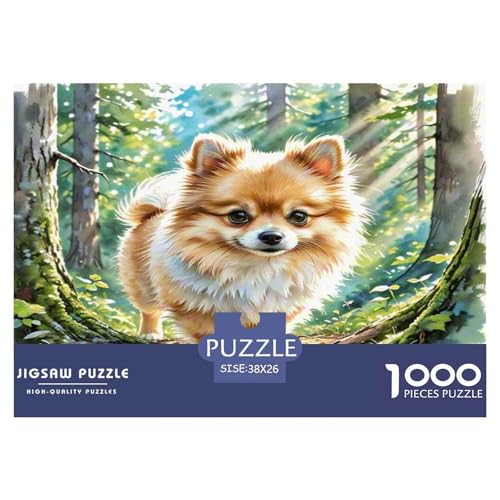 Chihuahua 1000 Teile Tier Puzzles Premium Quality Pädagogisch - Home Room Decoration Für Erwachsene Und Kinder Ab 12 Jahren Geschenk Für Von 12 Jahren 38x26cm/1000pcs von MMDASBVPE