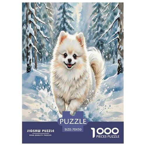 Chihuahua 1000 Teile Tier Puzzles Premium Quality Pädagogisch - Home Room Decoration Für Erwachsene Und Kinder Ab 12 Jahren Wertvoll Geschenk Für 70x50cm/1000pcs von MMDASBVPE