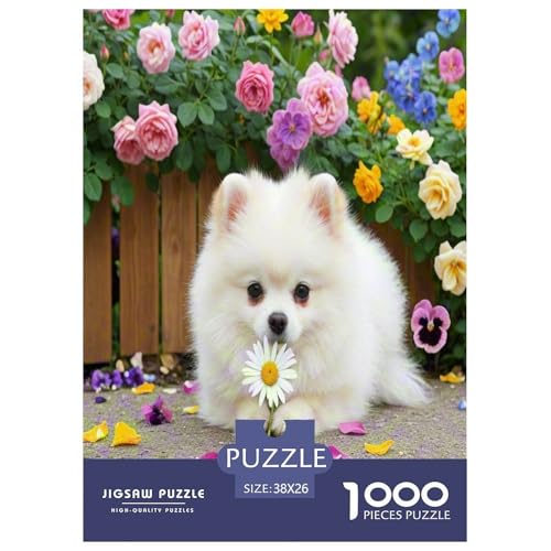 Chihuahua 1000-teiliges Tier Puzzles Premium Quality Familienspiel - Home Room Decoration Für Erwachsene Und Kinder Ab 12 Jahren Wertvoll Geschenk Für 38x26cm/1000pcs von MMDASBVPE