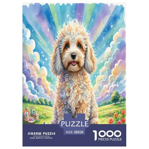 Der Bedlington Terrier 1000 Teile Tierhund Puzzles Premium Quality Familienspiel - Home Room Decoration Für Erwachsene Und Kinder Ab 12 Jahren Wertvoll Geschenk Für 38x26cm/1000pcs Der Bedlington Terrier 1000 Teile Tierhund Puzzles Premium Quality Familienspiel - Home Room Decoration Für Erwachsene Und Kinder Ab 12 Jahren Wertvoll Geschenk Für 38x26cm/1000pcs von MMDASBVPE