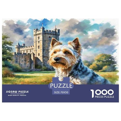 Der Bedlington Terrier 1000 Teile Tierhund Puzzles Premium Quality Pädagogisch - Home Room Decoration Für Erwachsene Und Kinder Ab 12 Jahren Buntes Spielzeug 70x50cm/1000pcs Der Bedlington Terrier 1000 Teile Tierhund Puzzles Premium Quality Pädagogisch - Home Room Decoration Für Erwachsene Und Kinder Ab 12 Jahren Buntes Spielzeug 70x50cm/1000pcs von MMDASBVPE