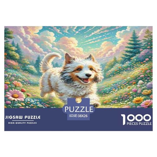 Der Bedlington Terrier 1000-teiliges Tierhund Puzzles Premium Quality Familienspiel - Home Room Decoration Für Erwachsene Und Kinder Ab 12 Jahren Wertvoll Geschenk Für 38x26cm/1000pcs Der Bedlington Terrier 1000-teiliges Tierhund Puzzles Premium Quality Familienspiel - Home Room Decoration Für Erwachsene Und Kinder Ab 12 Jahren Wertvoll Geschenk Für 38x26cm/1000pcs von MMDASBVPE