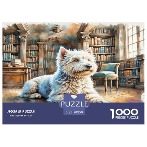 Der Bedlington Terrier 1000-teiliges Tierhund Puzzles Premium Quality Pädagogisch - Home Room Decoration Für Erwachsene Und Kinder Ab 12 Jahren Wertvoll Geschenk Für 70x50cm/1000pcs Der Bedlington Terrier 1000-teiliges Tierhund Puzzles Premium Quality Pädagogisch - Home Room Decoration Für Erwachsene Und Kinder Ab 12 Jahren Wertvoll Geschenk Für 70x50cm/1000pcs von MMDASBVPE