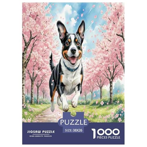 Der Boston Terrier 1000 Teile Tier Puzzles Premium Quality Familienspiel - Home Room Decoration Für Erwachsene Und Kinder Ab 12 Jahren Wertvoll Geschenk Für 38x26cm/1000pcs von MMDASBVPE
