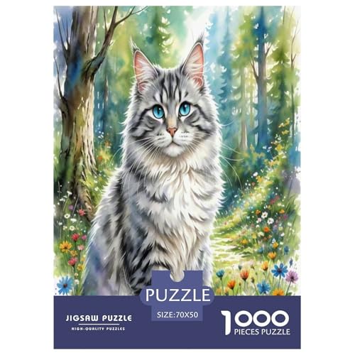 Exotisch 1000 Teile Tier Puzzles Premium Quality Pädagogisch - Home Room Decoration Für Erwachsene Und Kinder Ab 12 Jahren Buntes Spielzeug 70x50cm/1000pcs von MMDASBVPE
