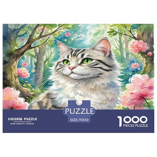 Exotisch 1000 Teile Tier Puzzles Premium Quality Pädagogisch - Home Room Decoration Für Erwachsene Und Kinder Ab 12 Jahren Buntes Spielzeug 70x50cm/1000pcs von MMDASBVPE