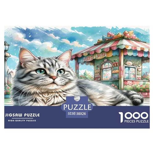 Exotisch 1000 Teile Tier Puzzles Premium Quality Pädagogisch - Home Room Decoration Für Erwachsene Und Kinder Ab 12 Jahren Geschenk Für Von 12 Jahren 38x26cm/1000pcs von MMDASBVPE