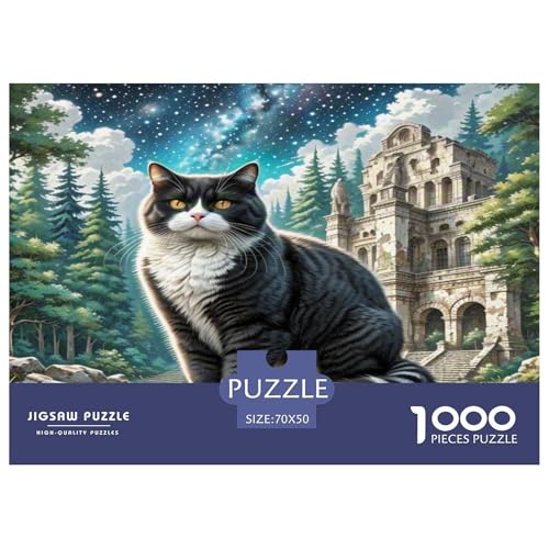 Exotisch 1000-teiliges Tier Puzzles Premium Quality Familienspiel - Home Room Decoration Für Erwachsene Und Kinder Ab 12 Jahren Buntes Spielzeug 70x50cm/1000pcs von MMDASBVPE